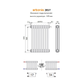 Arbonia 2057/20 радиатор боковое подключение 3