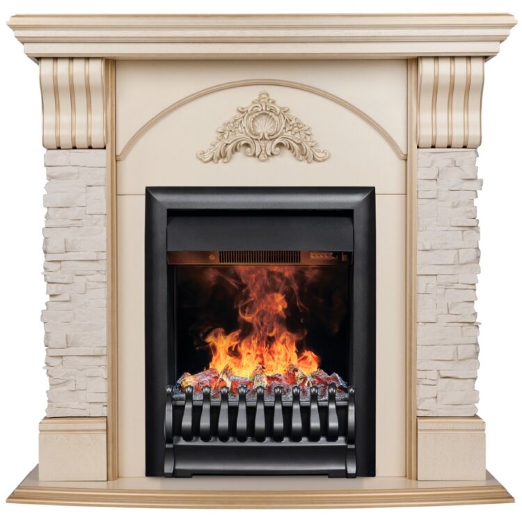 Камин электрический RealFlame Athena WT  с Oregan 3D