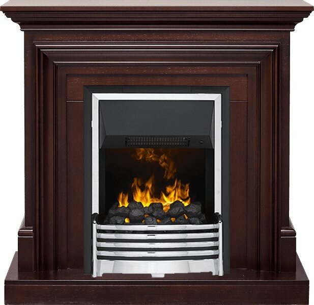 Электрокамин Dimplex Bradford - Темный дуб с очагом Flagstaff