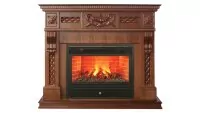 Камин электрический RealFlame Corsica Lux 26 NT с очагом Novara 26 3D