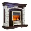 Dimplex Glasgow под классические очаги (камень белый, темный дуб) 2