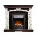 Dimplex Glasgow под классические очаги (камень белый, темный дуб) 1