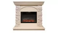 Камин электрический RealFlame Elford WT c очагом Kendal 24