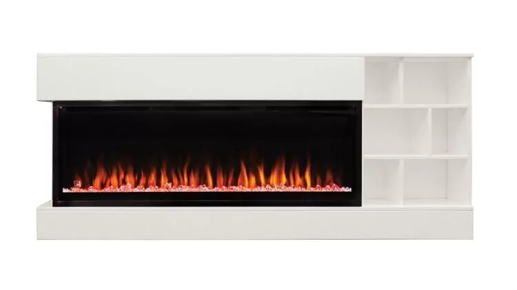 Камин электрический RealFlame Dixon 50 WT с очагом Saphir 50
