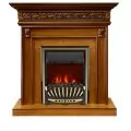 Электрокамин Royal Flame Valletta - Орех с очагом Aspen Gold 1