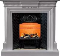 Каминокомплект Dimplex Chelsea - Grey (Ширина 1080 см) с очагом Cassette 400 LNH-INT (с дровами)
