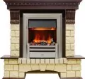 Электрокамин Dimplex Pierre Luxe - Темный дуб / Шампань с очагом Chesford 1