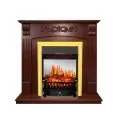 Электрокамин Royal Flame Sorrento угловой - Орех с очагом Fobos FX M Brass 1