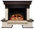Royal Flame Pierre Luxe Jupiter FX /Dioramic 28 LED FX мелкий сланец бежевый/темный дуб 1