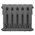Royal Thermo BiLiner 350 Silver Satin радиатор 6 секций 3