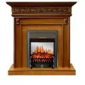 Электрокамин Royal Flame Valletta - Орех с очагом Fobos FX M Black 1