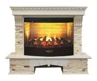 Камин электрический RealFlame Sorento 33 WT c FireStar 33 3D