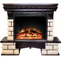 Royal Flame Pierre Luxe LORD - Темный дуб / Белый 4
