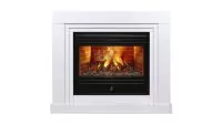 Камин электрический RealFlame Stanley 26 WT с очагом Novara 26 3D