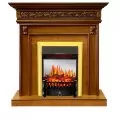Электрокамин Royal Flame Valletta - Орех с очагом Fobos FX M Brass 1