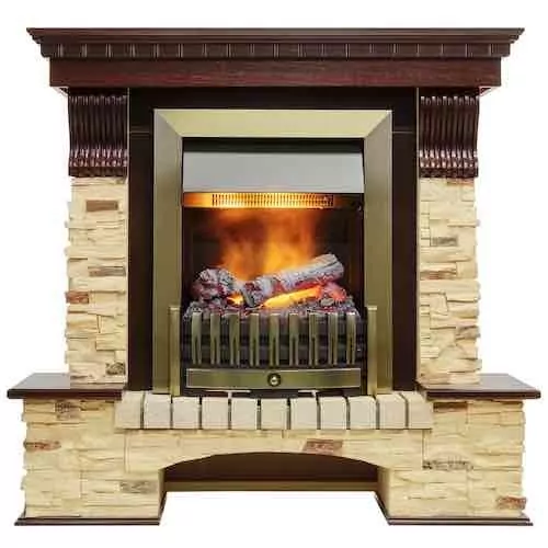 Dimplex Pierre Luxe под классический очаг сланец/темный дуб