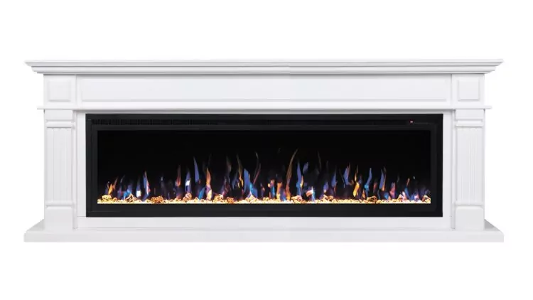Камин электрический RealFlame Islandia 60 WT с очагом Saphir 60