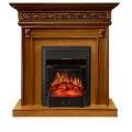 Электрокамин Royal Flame Valletta - Орех с очагом Majestic FX Black 1