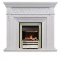Электрокамин Dimplex Alexandria - Белый дуб с очагом Cavendish 1