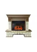Royal Flame Pierre Luxe Dioramic 25 FX камень белый/дуб 3