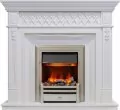 Электрокамин Dimplex Alexandria - Белый дуб с очагом Chesford 1