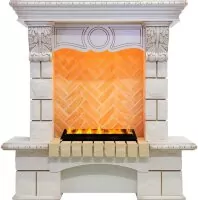 Каминокомплект Dimplex Pierre Luxe угловой - Слоновая кость / Шампань 975 Cassette 400 LNH-INT PS