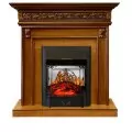 Электрокамин Royal Flame Valletta - Орех с очагом Majestic FX M Black 1