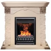 Камин электрический RealFlame Dublin Lux WT с Oregan 3D