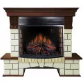 Royal Flame Pierre Luxe Dioramic 28 FX камень белый/темный дуб 2