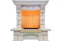 Портал Dimplex Pierre Luxe угловой - Слоновая кость / Шампань (Высота 975мм)