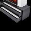 Портал Firelight Combi 30 белая+черная эмаль 3