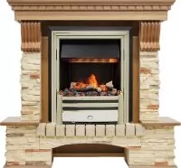 Каминокомплект Dimplex Pierre Luxe - Дуб / Сланец с очагом Cavendish