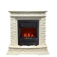 Каминокомплект Royal Flame Luzern - Слоновая кость с очагом Aspen Black