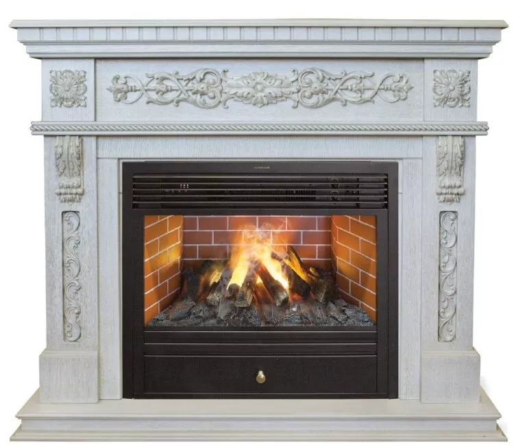 Камин электрический RealFlame Estella 26 WT с Novara 26 3D