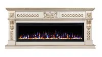 Камин электрический RealFlame Corsica 60 WT с очагом Saphir 60