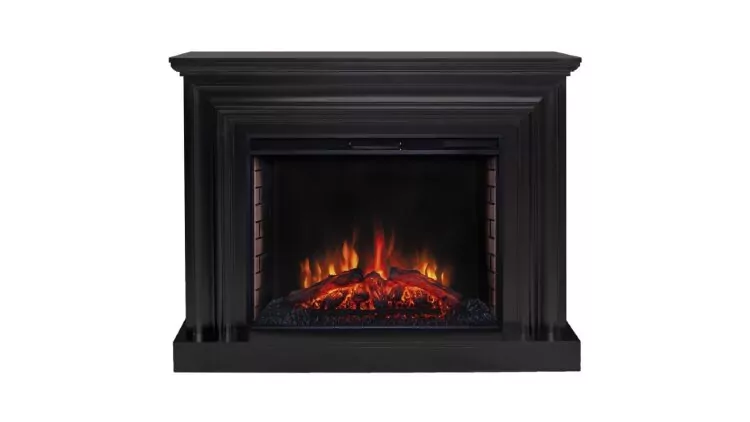 Камин электрический RealFlame Weston 33 BL с очагом Epsilon 33 S