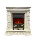 Электрокамин Royal Flame Luzern - Слоновая кость с очагом Aspen Gold 1