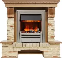 Каминокомплект Dimplex Pierre Luxe - Дуб / Сланец с очагом Chesford
