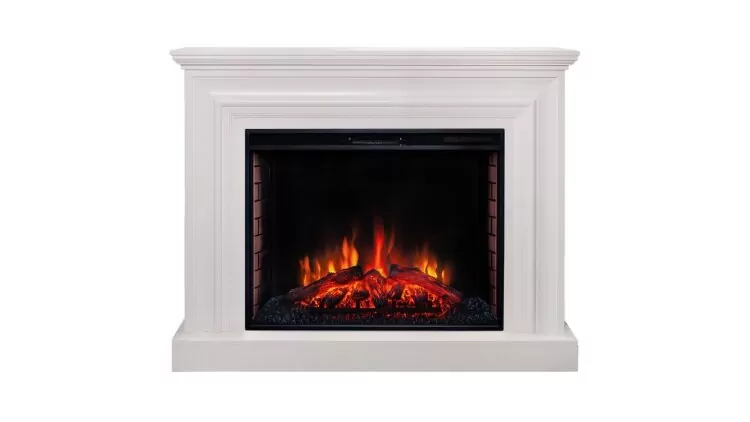 Камин электрический RealFlame Weston 33 WT с очагом Epsilon 33 S