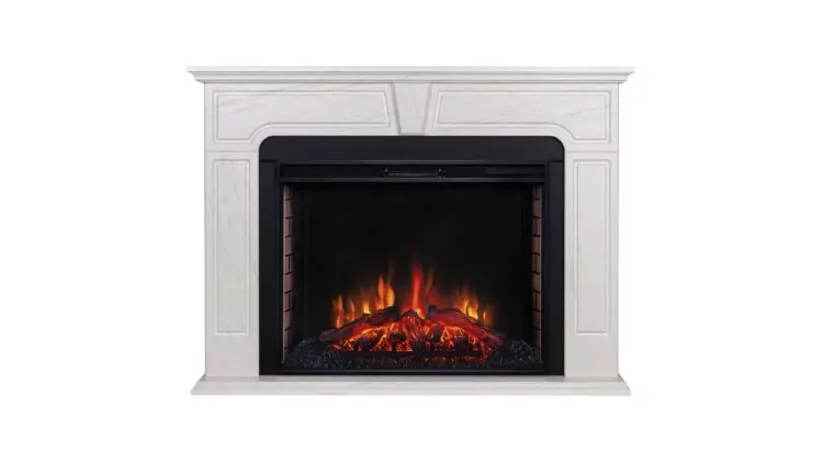 Камин электрический RealFlame Theodor 33 WT-716 с очагом Epsilon 33 S