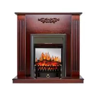 Каминокомплект Royal Flame Lumsden - Махагон коричневый антик с очагом Fobos FX M Black