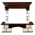 Royal Flame Pierre Luxe Vision 23 FX камень белый/темный дуб 1