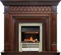 Электрокамин Dimplex Alexandria - Махагон коричневый антик с очагом Cavendish 1