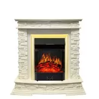 Каминокомплект Royal Flame Luzern - Слоновая кость с очагом Majestic FX Brass