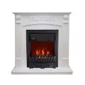 Электрокамин Royal Flame Sorrento - Белый дуб с очагом Aspen Black 1