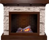 Каминокомплект Dimplex Chalet - Темный дуб/Сланец с очагом Cassette 400 NH