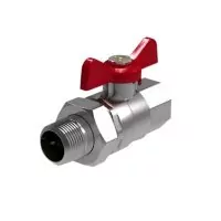 Кран шаровый Royal Thermo OPTIMAL 3/4" НГ, бабочка