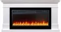 Электрокамин Royal Flame California - Белый (Высота 850 мм) с очагом Vision 42 LED 1