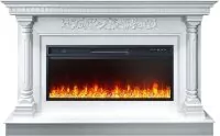 Каминокомплект Royal Flame Sicilia - Белый (Ширина 1530мм) с очагом Vision 42 LED