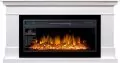 Электрокамин Royal Flame California - Белый (Высота 850 мм) с очагом Vision 42 LOG LED 1